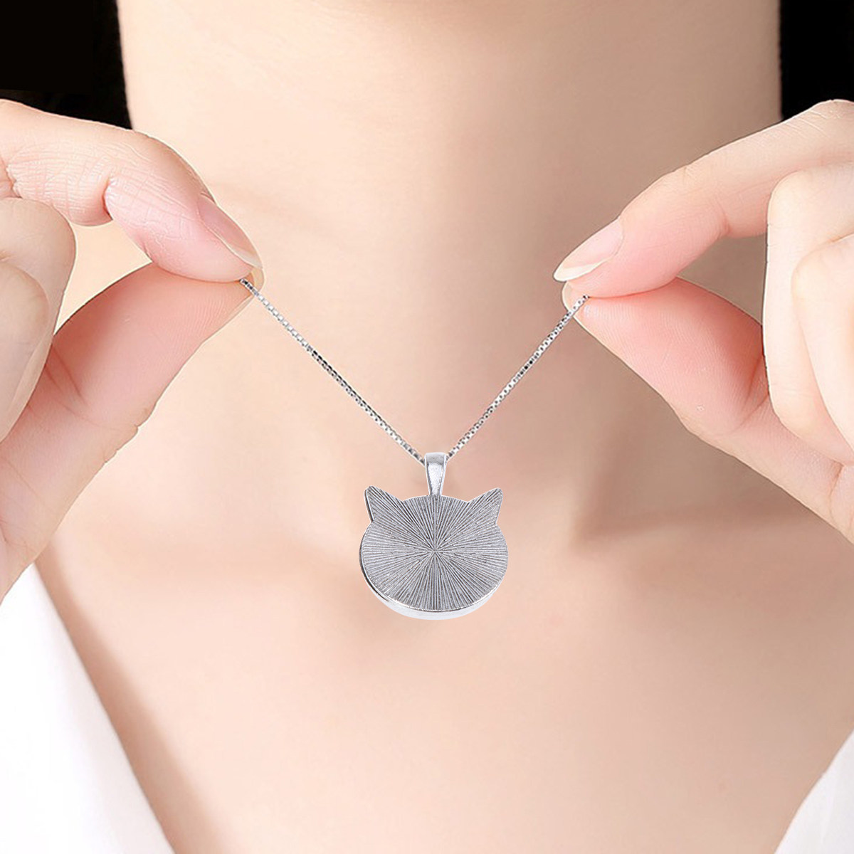 Resin Jewelry Kit - 10 Stuks Kat Oor Bezel Hanger