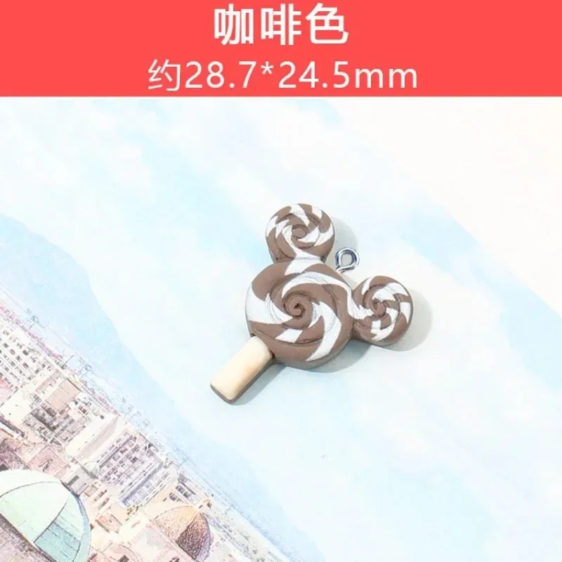 Resin Crafts Diy - 10 stuks Kawaii muis lolly hars