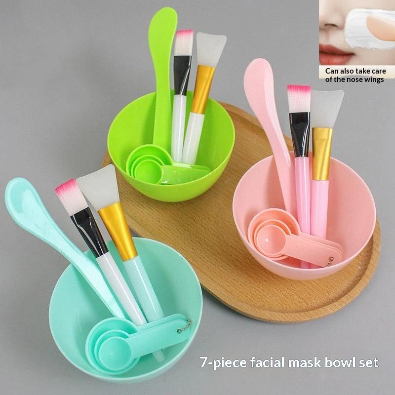 【7-delige DIY gezichtsmasker m - Mixing Cup Silicone recensie en prijs