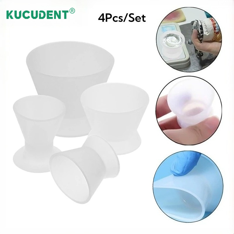4-delige set tandheelkundige s - Mixing Cup Silicone recensie en prijs