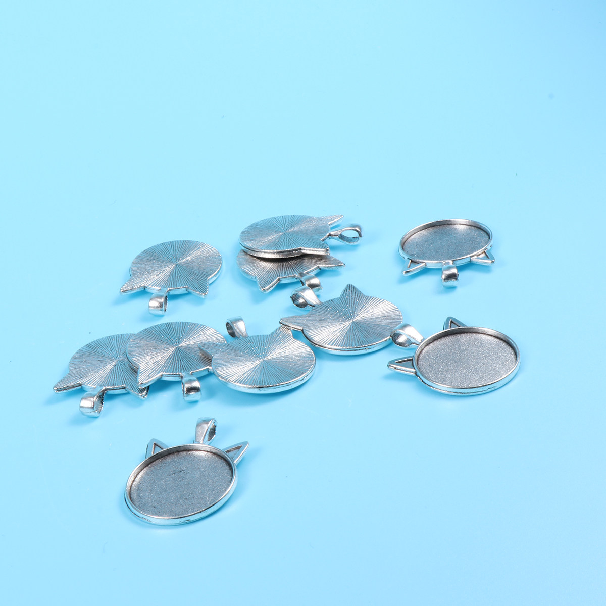 10 Stuks Kat Oor Bezel Hanger  - Resin Jewelry Kit recensie en prijs